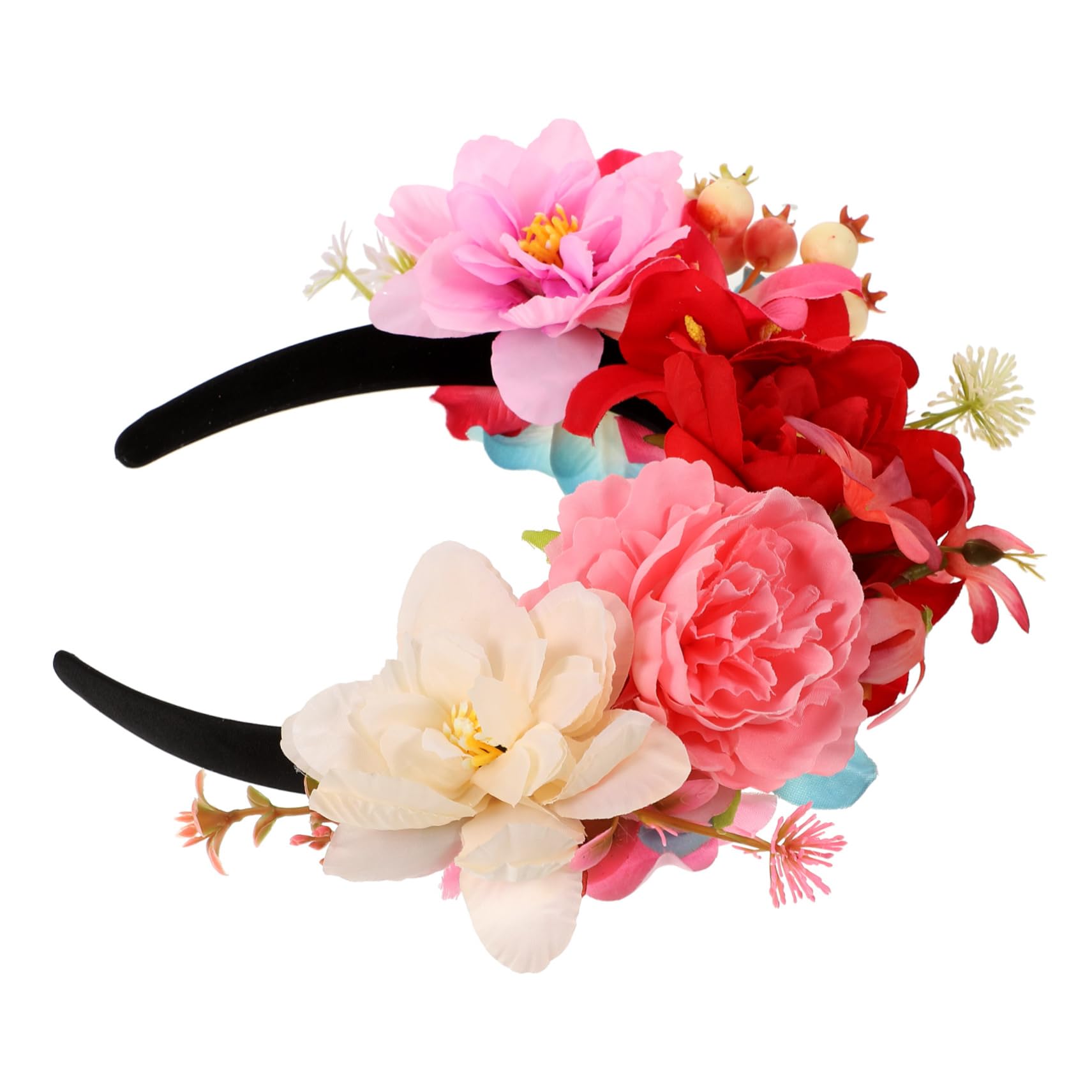 フミエタナカ　fumie tanaka カチューシャ　ヘアアクセサリー　花柄 FUMIE =TANAKA / fringe hair hook | JURK shop t